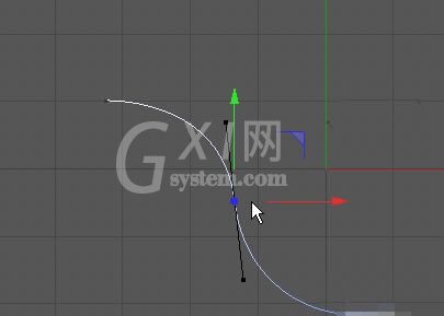 C4D绘制一条贝塞尔曲线的详细方法截图