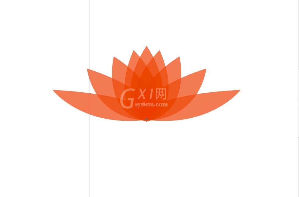 CorelDraw X4设计莲花的方法步骤截图