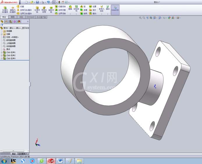 Solidworks制作手机支架的详细步骤截图