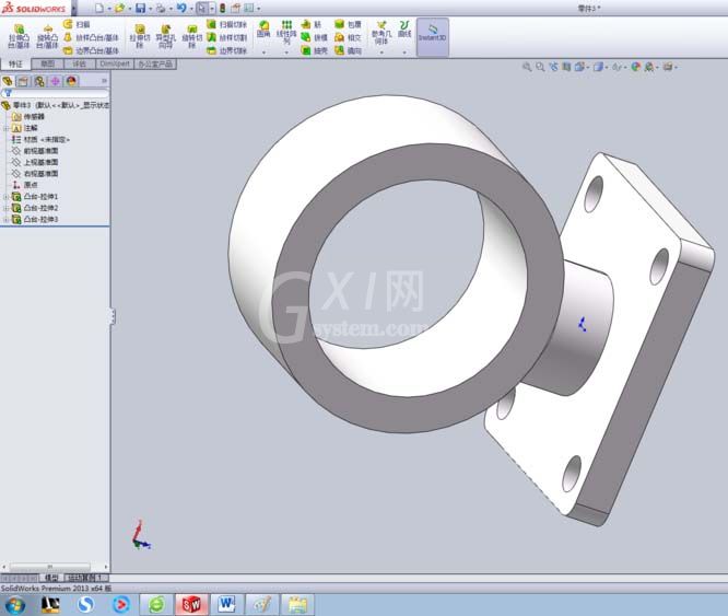 Solidworks制作手机支架的详细步骤截图