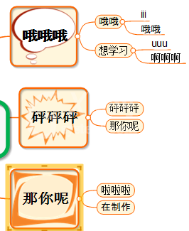 MindMapper 16中剪贴画菜单的具体使用方法截图