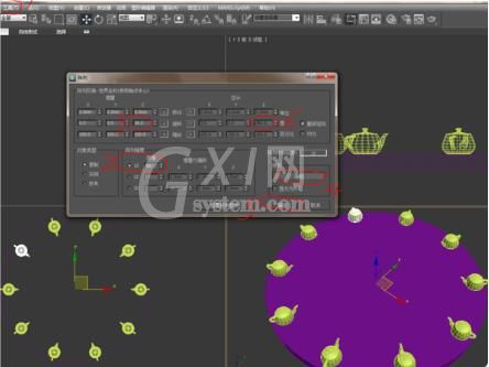 3Ds MAX设计圆形阵列效果的操作方法截图