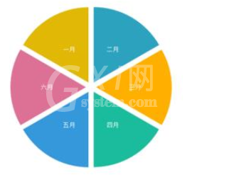 亿图流程图制作软件设计半年分布图的具体方法截图