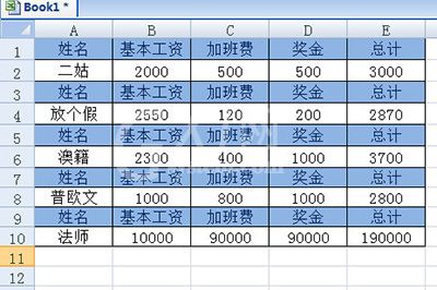 Excel快速制作工资条的详细教程截图