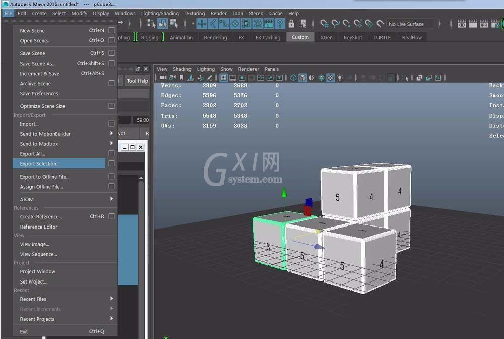 maya模型导入3dmax的详细步骤截图