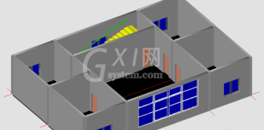 天正建筑2014绘制建筑物二层平面图的使用方法截图