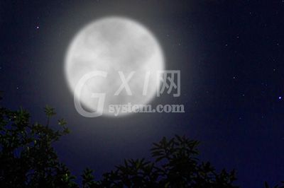 Photoshop绘制月亮特效的操作方法截图