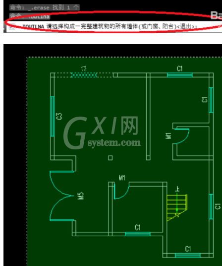 天正建筑2014在建筑物周围加散水的具体操作教程截图