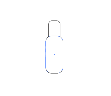 ai设计口红图标的操作步骤截图