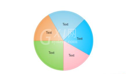 亿图流程图制作软件设计一周星期饼形图的具体方法截图