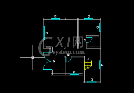 天正建筑2014中双跑楼梯的设计具体方法截图