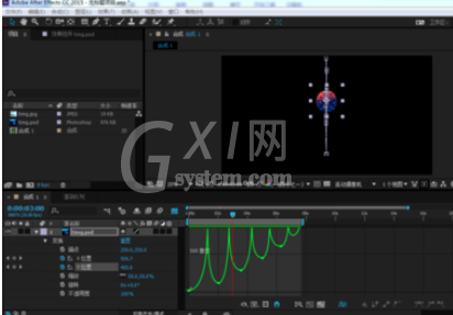 AE打造自由落地运动小球的操作方法截图