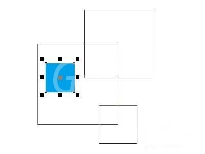 CorelDRAW交叉区域填充颜色的操作步骤截图