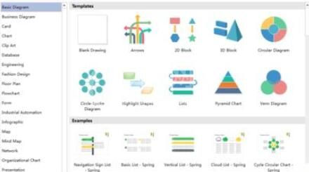 亿图流程图制作软件制作半年分布图的图文操作方法截图