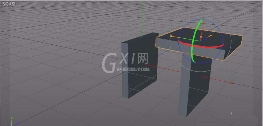 C4D建模立体小石凳模型的详细操作方法截图