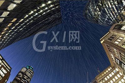 Photoshop制作暴雨效果的操作方法截图