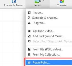 Prezi插入PPT的具体方法截图