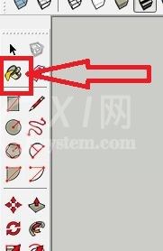 草图大师正方体填充颜色的具体操作过程截图