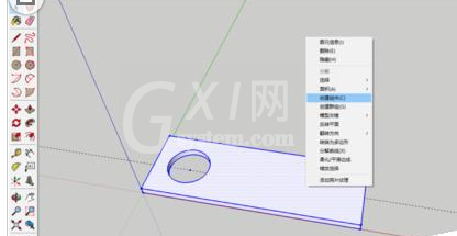 草图大师绘制一套单人桌子以及椅子的操作教程截图