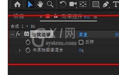 AE CC 2019查找边缘效果的操作步骤截图