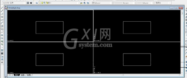 AutoCAD 2009绘制三视图的方法步骤截图