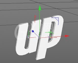 C4D整体缩放物体大小的操作方法截图