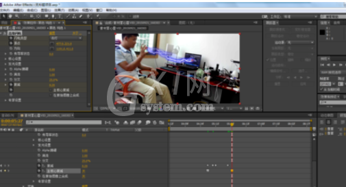 AE打造雷电效果的操作方法截图