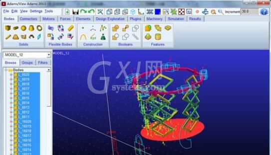 adams批量隐藏maker的详细操作方法截图