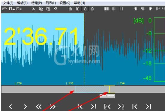 mp3DirectCut剪辑音乐的操作方法截图