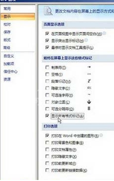 Microsoft Word 2007删除分节符的操作方法截图