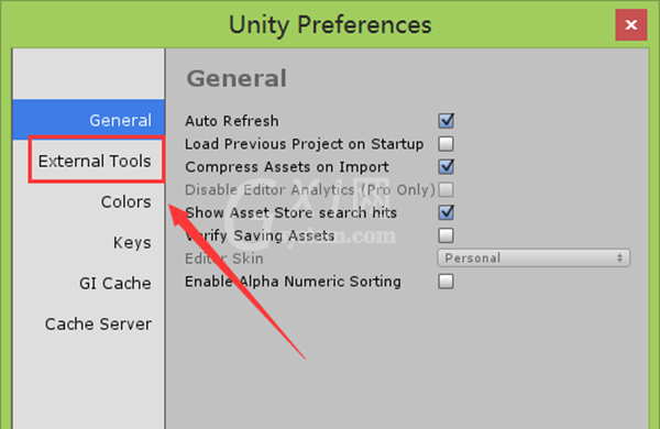 unity3D设置编程环境的操作方法截图