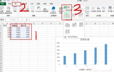 excel2016添加次坐标轴的操作流程截图