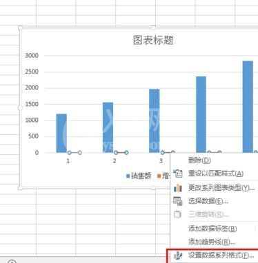 excel2016添加次坐标轴的操作流程截图