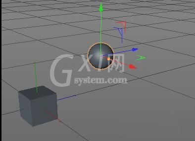 C4D将坐标轴移回到物体中心的方法截图