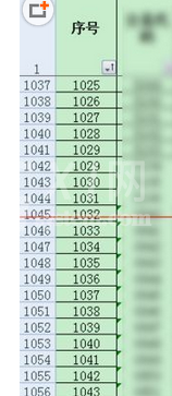 excel2016中插入行时保持表格编号连续的操作方法截图