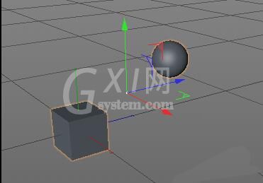 C4D将坐标轴移回到物体中心的详细方法截图