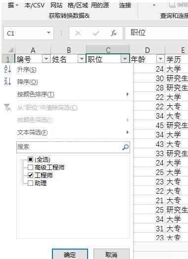 Excel筛选出符合条件的数据的操作方法截图