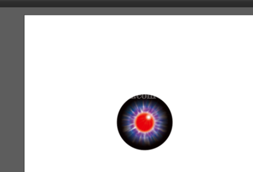 ai设计眼球图案的详细方法截图