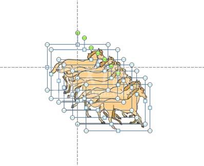 PPT设计一段马儿奔跑动画的详细方法截图