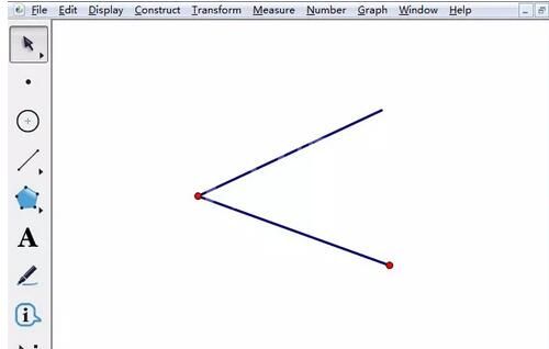 几何画板绘制任意角度的角的图文方法截图