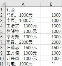 Excel批量将单元格中数值提取出来的操作方法截图