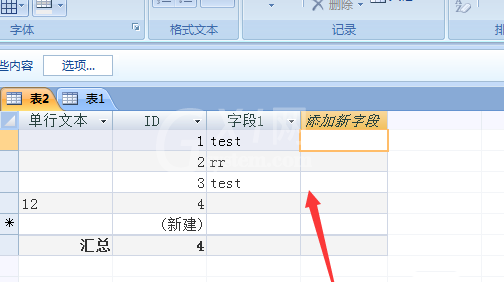 access隐藏列的操作步骤截图