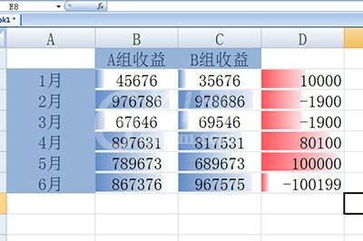 Excel数据核对表进行美化的操作方法截图