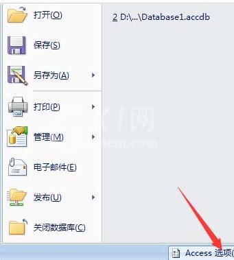 access设置自动打开上次使用的数据库的方法截图