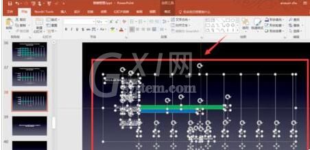 PPT让数据分开演示的操作方法截图