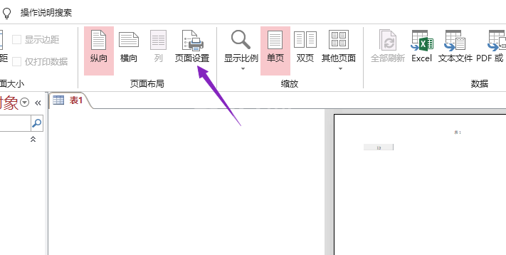 access数据库设置不打印标题的操作方法截图