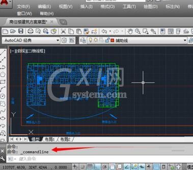 Autocad2019打开命令栏的操作方法截图