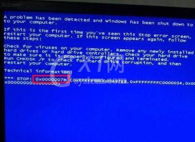 win7显示蓝屏解决方法