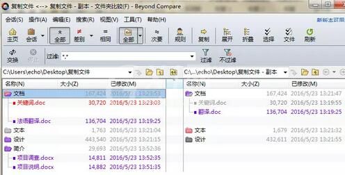Beyond Compare文件复制的详细方法截图