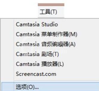 Camtasia Studio录制视频时热键设置方法截图